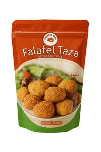 Falafel Taza Mix – Authentic Middle Eastern Falafel Blend | 1 lb Bag | Vegan & Easy to Make