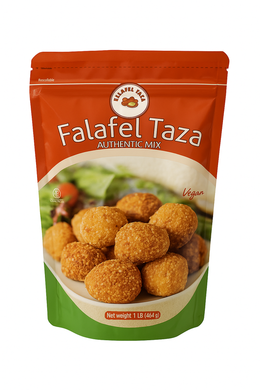 Falafel Taza Mix – Authentic Middle Eastern Falafel Blend | 1 lb Bag | Vegan & Easy to Make