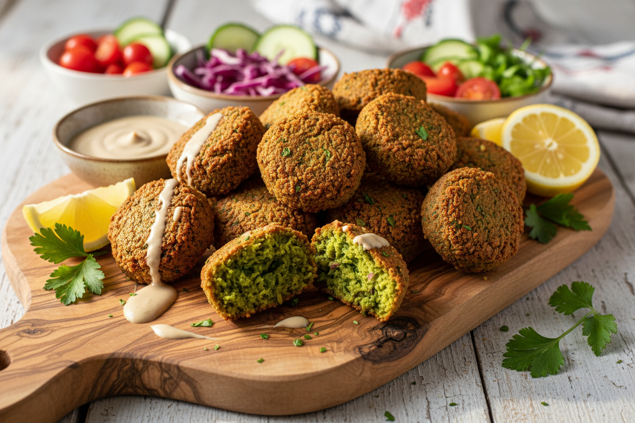 Vegan Gluten free falafel